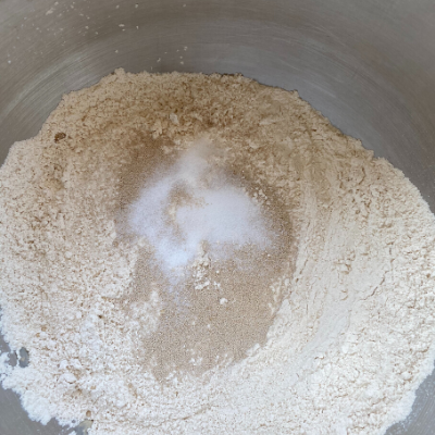 Dry Ingredients for Dough